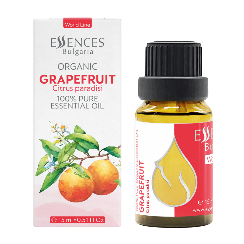 BIO Grapefruit 100% naturreines ätherisches Öl (15ml)