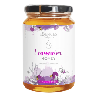 Lavendelhonig - 100% natürlicher Bienenhonig (450 gr)