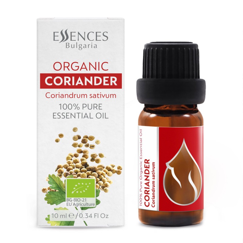 BIO Echter Koriandersamen 100% naturreines ätherisches Öl (10ml)