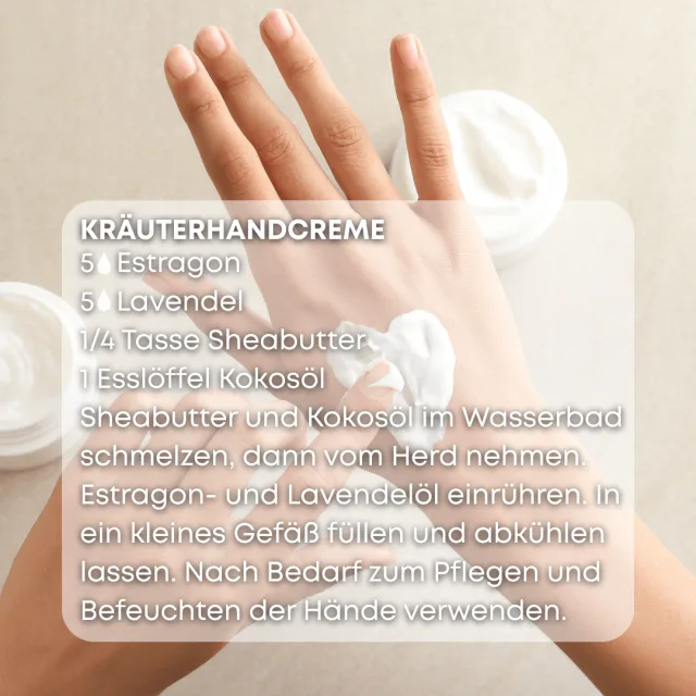 Bio estragon Ätherisches Öl rezept 2