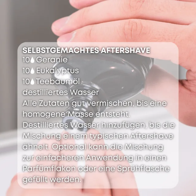 Bio geranie Ätherisches Öl rezept