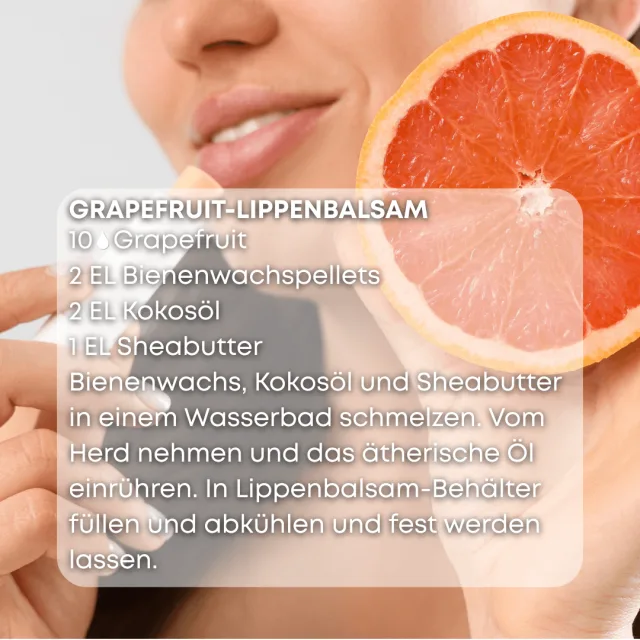 Bio grapefruit Ätherisches Öl rezept 2
