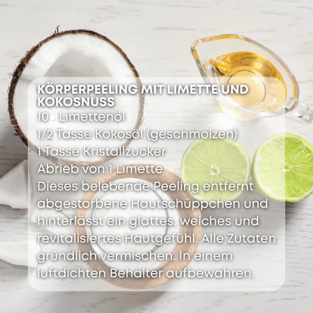 Bio limette Ätherisches Öl rezept 2