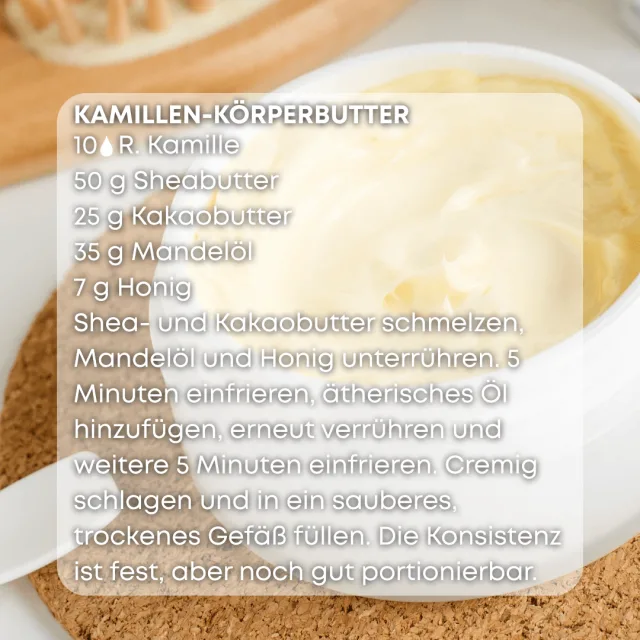 Bio r. kamille Ätherisches Öl rezept