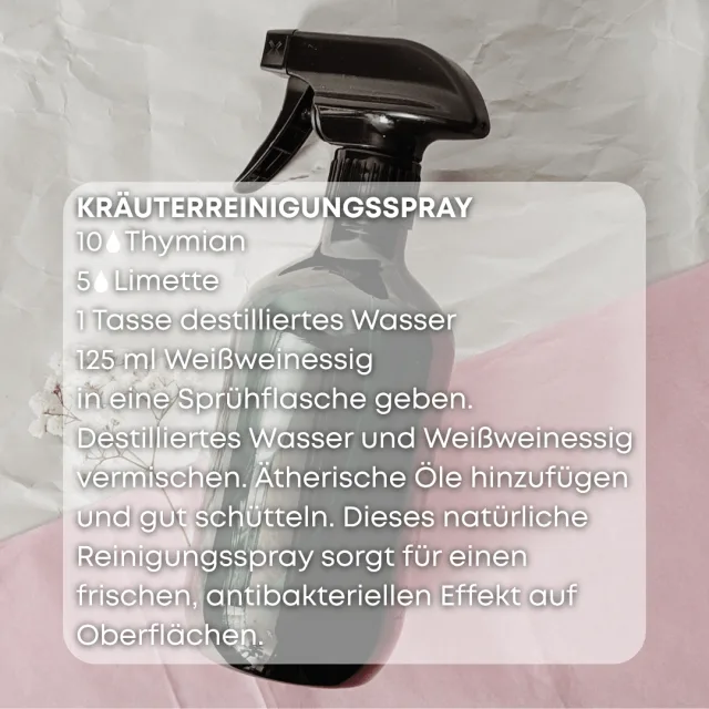 Bio thymian Ätherisches Öl rezept