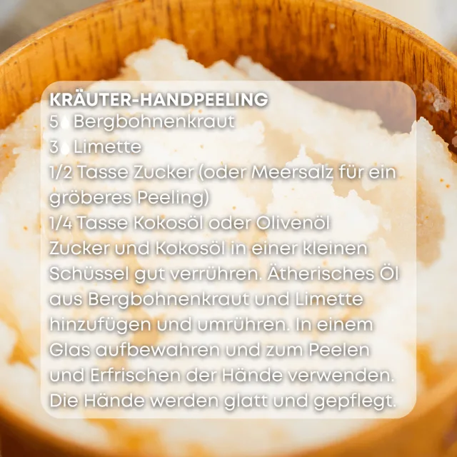 Bio winter bohnenkraut Ätherisches Öl rezept 2