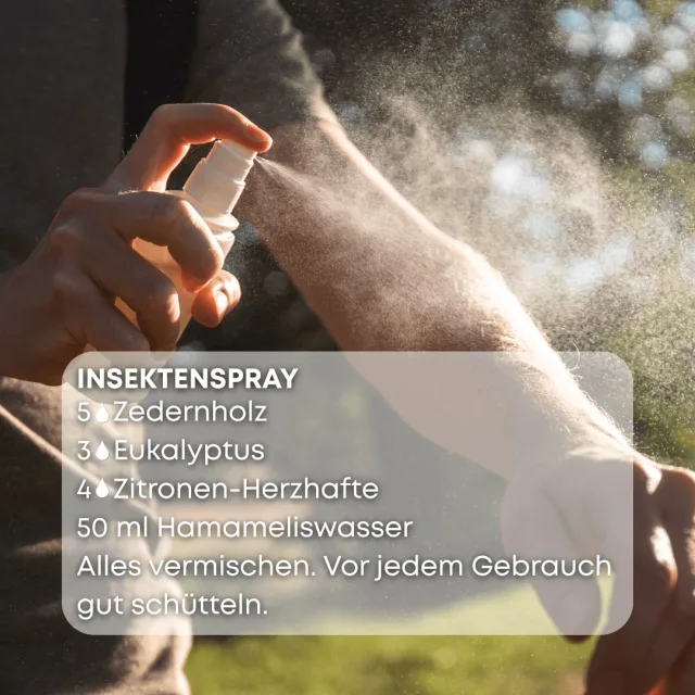 Bio zedernholz Ätherisches Öl rezept