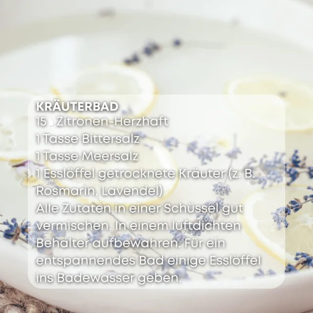 Bio zitronen herzhafte Ätherisches Öl rezept 2