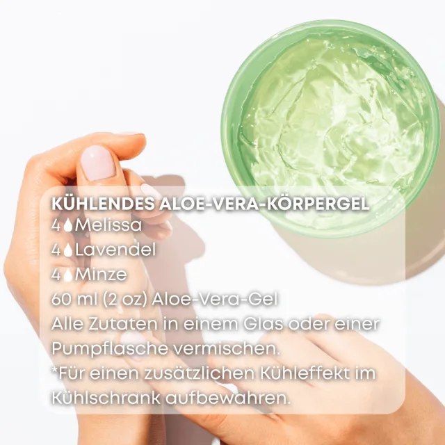 Bio zitronenmelisse Ätherisches Öl rezept