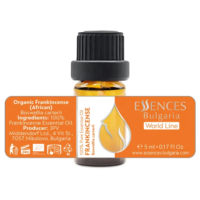 Frankincence label only 5ml new