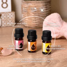 (german) en glowing skin set infographic 2