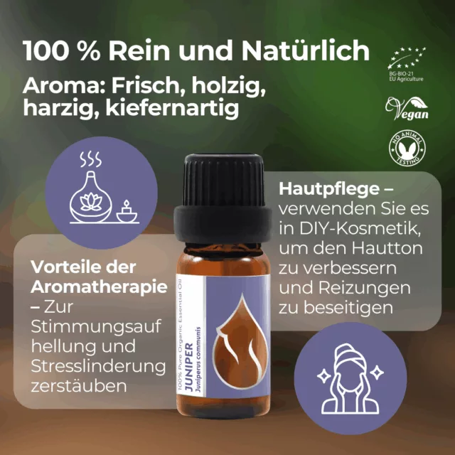 Bio-Wacholder Ätherisches Öl (10 ml)
