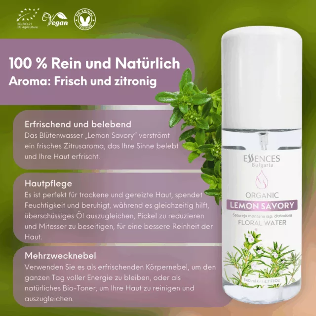 (german) en lemon savory floral water infographic 2