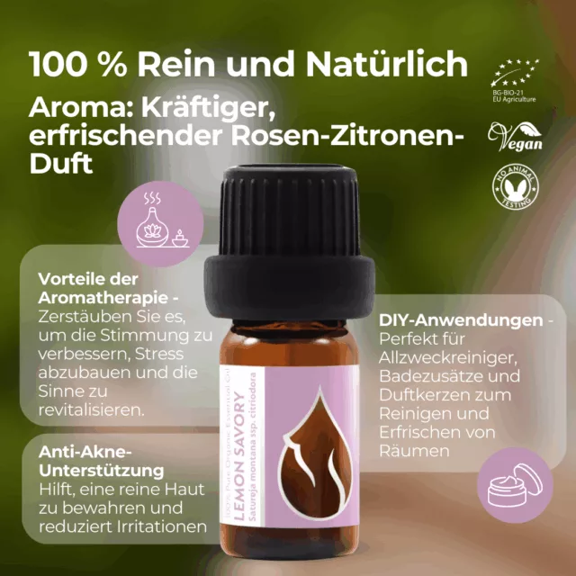 Zitronen-Bohnenkraut