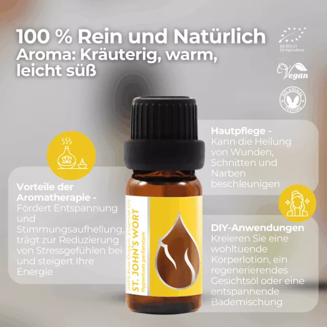 Bio Johanniskraut Ätherisches Öl