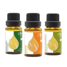 Citrus Set – Bio-Ätherische Öle von Bergamotte, Orange und Grüner Mandarine
