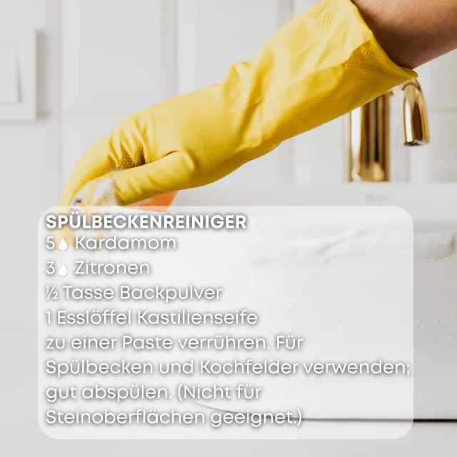 Bio kardamom Ätherisches Öl rezept