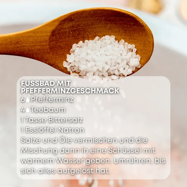 Bio pfefferminze Ätherisches Öl rezept 2