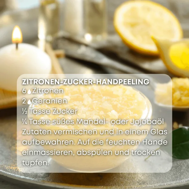 Bio zitrone Ätherisches Öl rezept 2