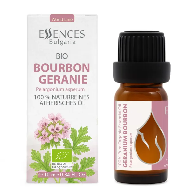 Geranium bourbon front de bio