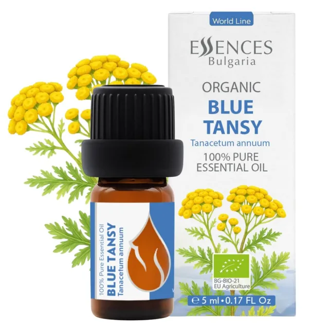 Bio Blauer Rainfarn Ätherisches Öl (5ml)