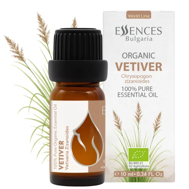 Bio Vetiver ätherisches Öl (10 ml)