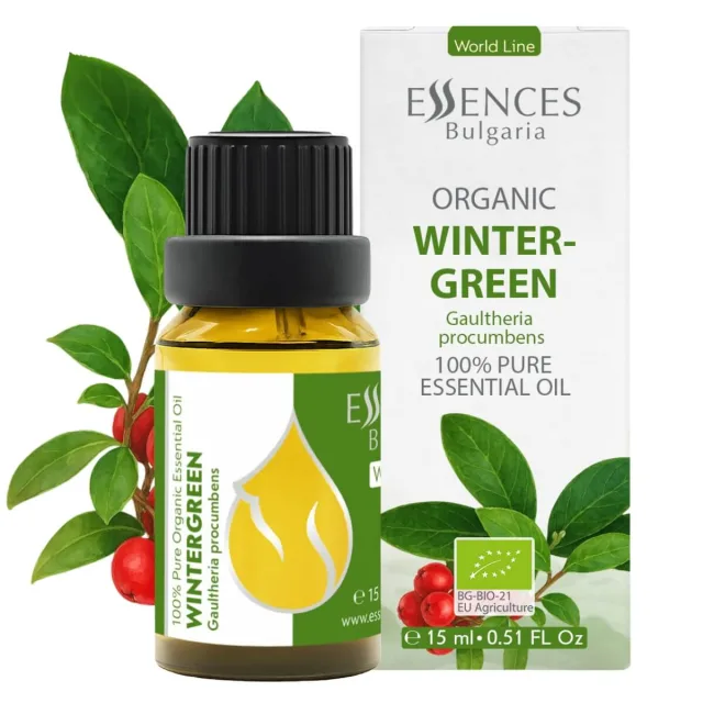 Bio Wintergrün Ätherisches Öl (15ml)