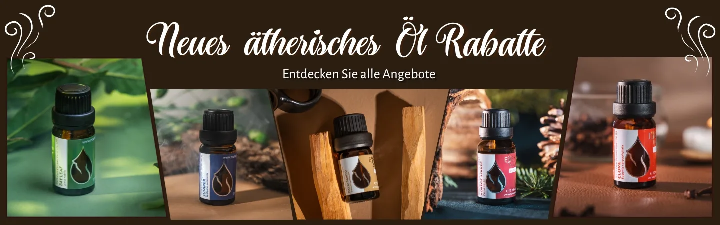 Neue Rabatte auf ätherische Öle